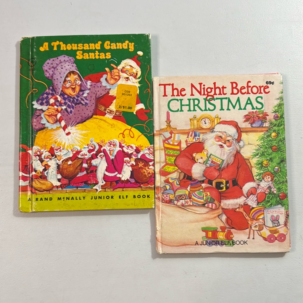 2/$8 Bundle Of Vintage Junior Elf Books